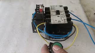 #motor #starter direct online starter complete & easy wiring @electricalwork510