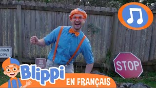 Stop... Et Go! | 🎵Blippi en Français -  Chansons pour enfants