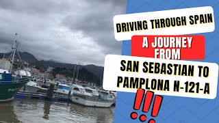 San Sebastian to Pamplona taking the N-121-A