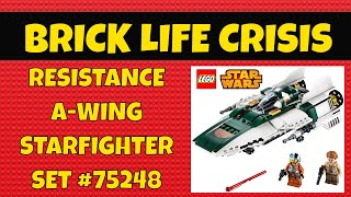 LEGO Star Wars Resistance A Wing Starfighter Set #75248