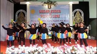 Gerak lagu||  nona manis|| RA Banat || pentas seni