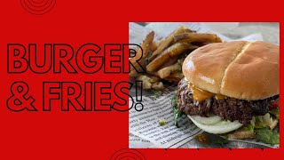 #Shorts Burger & Parmesan Truffle Fries