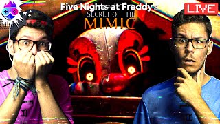 DESCOBRINDO os SEGREDOS DE MIMIC! | Five Nights at Freddy's Secrets of The Mimic.