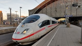 Trains in Germany | Deutsche Bahn | ICE | Cologne/Köln Hauptbahnhof