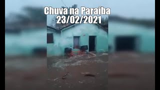 Chuva na Paraíba! 23 fevereiro 2021