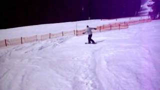 FUNNY - Veteran Snowboarder Schaldmingered at Schaldming