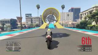 (2016) GTA 5: AMAZING STUNT RACES  PART 1