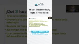 Tips para un buen marketing digital en redes sociales 🤓