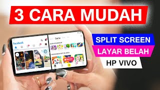 3 Cara Mudah Membagi Layar Pisah ( Split Screen ) Di Vivo Y20,Y20s