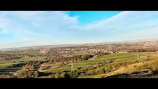 The view to Alerton/Thornton from Queensbury in West Yorkshire