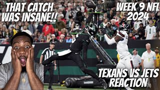 Reaction To Houston Texans vs New York Jets Game Highlights | 2024 NFL Season Week 9