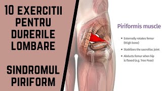 10 EXERCITII PENTRU DURERILE LOMBARE  | MUSCHIUL PIRIFORM | Ovidiu Kurti