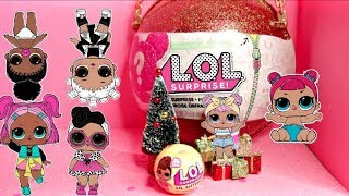 Toy Egg Videos LOL Surprise Dolls Lil Sisters Babysitting Morning Routine and Visit Vending Machine