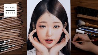 Drawing  IVE - Jang Wonyoung [Drawing Hands]