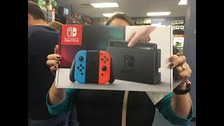 BlackFriday Vlog( +Switch unboxing)