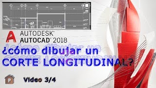 AUTOCAD 2018 - Cómo hacer un corte de un plano arquitectónico 3/4