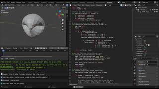 Python Scripting into Blender with gpt-4 prompts (Triply Periodic Minimal Surfaces)