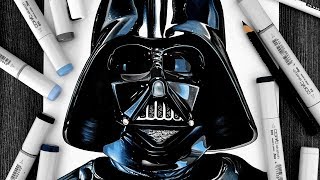 Drawing Darth Vader - Star Wars