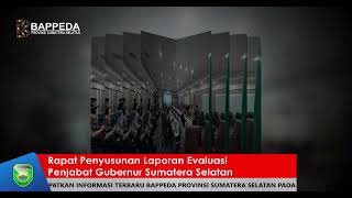 Rapat Penyusunan Laporan Evaluasi Penjabat Gubernur Sumatera Selatan