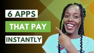 6 APPS THAT PAY REAL MONEY INSTANTLY IN 2024|| get paid to do tasks