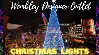 London Christmas Lights - London Designer Outlet | London's Tallest Christmas Tree | Aby Varma Vlogs