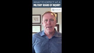 What to Expect at a Military Board of Inquiry