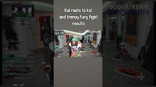 Kai Cenat reactiosn to KSI vs Tommy Furry resutls