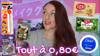 TOUT À 0,80€: j'ouvre (& je teste) un colis de produits Japonais *offert par une abonnée*