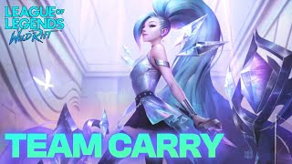 WILD RIFT SERAPHINE CARRY THE FULL TEAM - SUPPORT GAMEPLAY