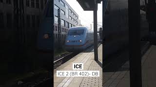 Ein ICE 2 (BR 402) auf dem Weg nach Berlin Ostbahnhof am Potsdamer Hauptbahnhof | ÖPNVinBB #shorts