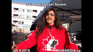 24th DTES Street Market at 501 Powell St in Vancouver on Jan 9 2016