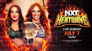 Roxanne Perez 🆚 Lola Vice - NXT Heatwaves 2024 | NXT Women's Championship