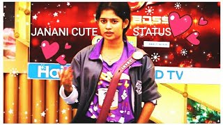 Janani Bigg Boss Tamil Cute status 🥰 | ஒரு கோல கிளி Janani Bigg boss 6 | Jannai WhatsApp status