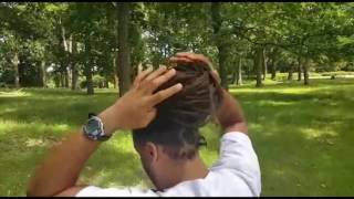 How To Tie Up Dreadlocks For Vigorous Exercise