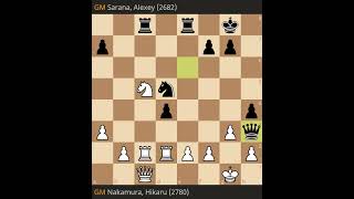 Hikaru Nakamura vs Alexey Sarana- Fide Grand Swiss 2023, Round 5