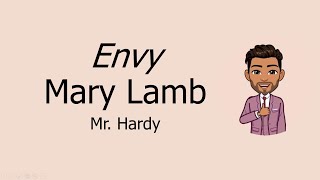 Envy by Mary Lamb Explained