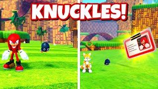 I BECAME KNUCKLES IN THE NEWEST SONIC SPEED SIMULATOR UPDATE!! (Roblox)