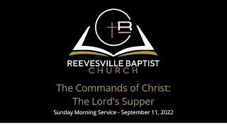 RBC - Commands of Christ :  The Lords Supper