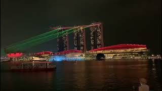 Marina Bay Sands in lights - Singapore