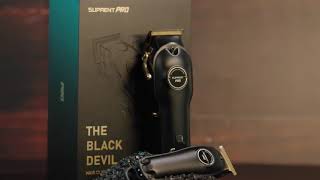 SUPRENT PRO THE BLACK DEVIL Hair Clippers