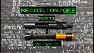 Recoil Off: RCA Ti BCG and Unrivaled Deadblow Comp Buffer Review