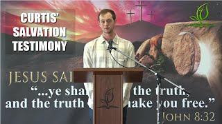 Curtis' Salvation Testimony