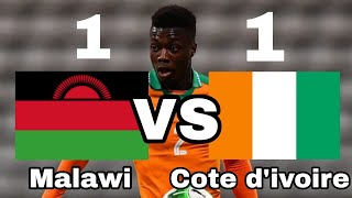 🔴Match Côte d'Ivoire vs Malawi | CÔTE D'IVOIRE vs MALAWI 1-1 [LE ONZE TYPE ÉCUREUILS] 🏆