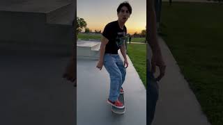 Back tail shuv out 😤 #skate #skateboard #skateboarding #shorts