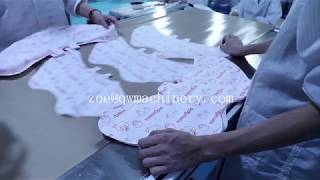 hand mask foot mask hair cap mask making production line with CE certificate