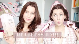 Easy Heatless Curls Tutorial | Tik Tok Inspired Hair Hack