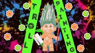 Psychedelic Troll Painting Time Lapse