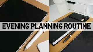 Evening/Night-time Planning Routine | checking in with my finances, to dos and notion planner ✍✨🖥