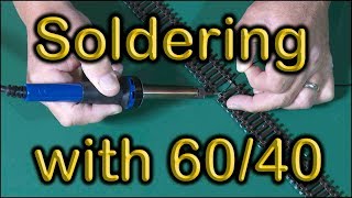 Soldering with 60/40 Solder at Chadwick Model Railway | 45.