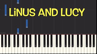 Charlie Brown | Peanuts | Linus and Lucy | EASY Beginner Tutorial and Play Along | REAL sound